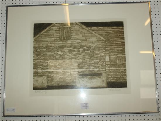 Framed Valerie Thornton artists proof print